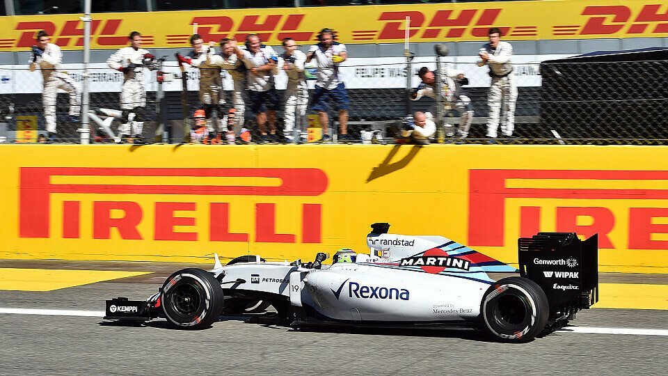 Felipe Massa steht zum zweiten Mal in dieser Saison auf dem Podest, Foto: Sutton