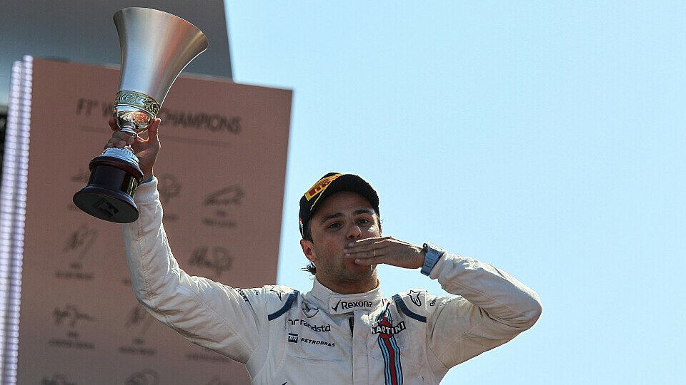 Felipe Massa stand beim Italien GP 2015 zum letzten Mal auf dem Podium, Foto: Sutton