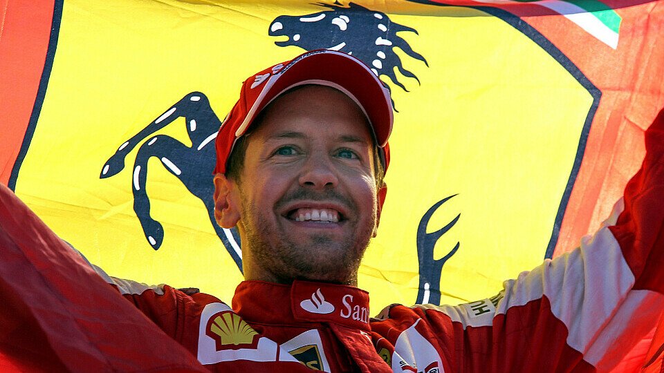 Sebastian Vettel holt sich in Italien Rang zwei, Foto: Sutton