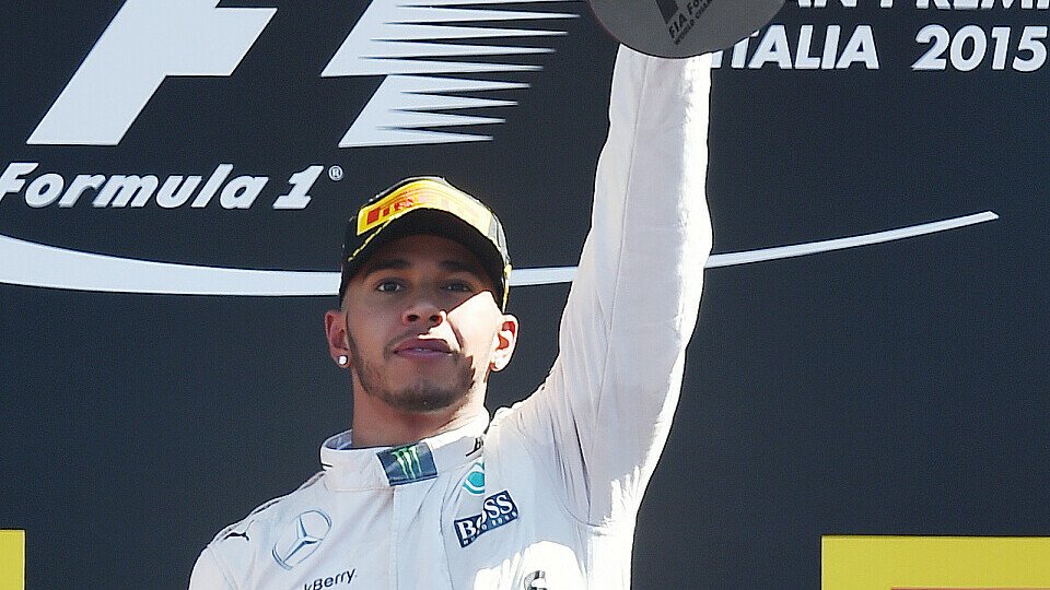 Lewis Hamilton sicherte sich in Monza den 40. Sieg seiner Karriere, Foto: Sutton