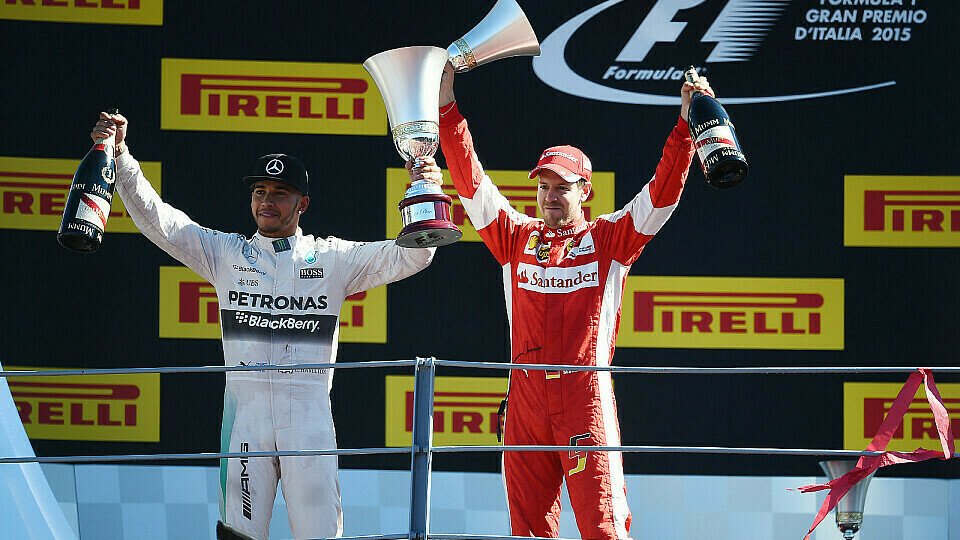 Sebastian Vettel und Lewis Hamilton kommen gemeinsam auf sechs Grand Slams, Foto: Sutton