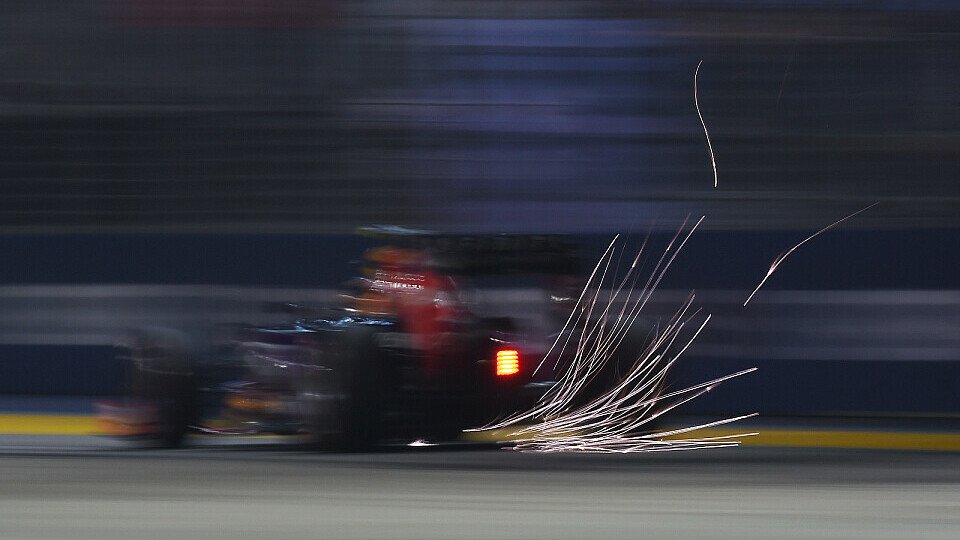 Daniel Ricciardo startet den Singapur GP aus der ersten Reihe, Foto: Sutton
