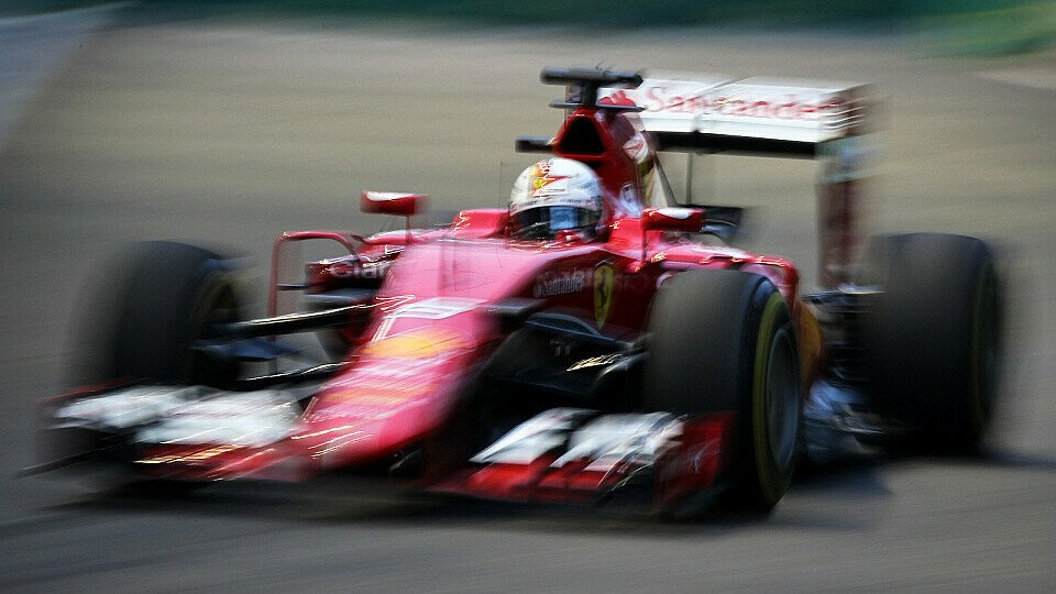 Sebastian Vettel erzielte die erste Pole seiner Ferrari-Karriere, Foto: Sutton