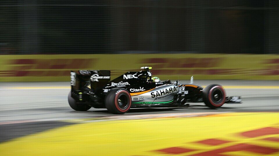 Force India will Williams in Singapur wieder hinter sich lassen, Foto: Sutton