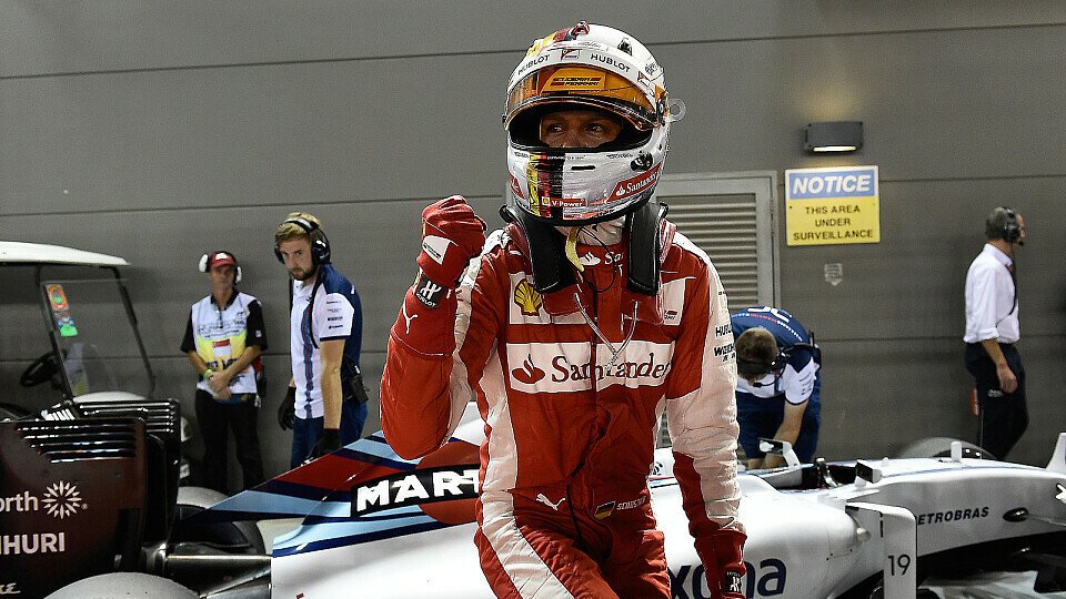 Sebastian Vettel zeigte der Konkurrenz deutlich die Grenzen auf, Foto: Ferrari