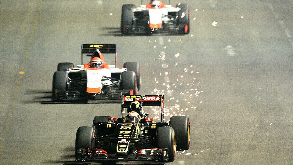 Es war nicht gerade das Wochenende des Lotus-Teams in Singapur, Foto: Sutton