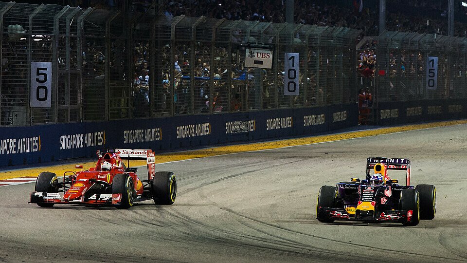 Ferrari oder Red Bull - beide Teams haben große Chancen auf einen Triumph in Singapur, Foto: Sutton