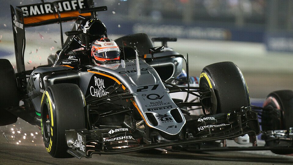Nico Hülkenberg hat die Schuld am Crash mit Felipe Massa auf sich genommen, Foto: Sutton