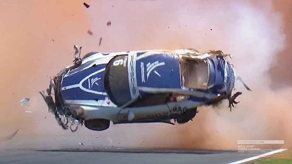 Schlimmer Crash von Pedro Piquet, Foto: Youtube