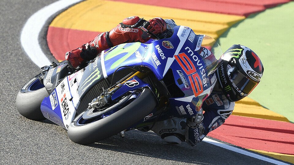 Jorge Lorenzo fuhr in Aragon in einer eigenen Liga, Foto: Yamaha