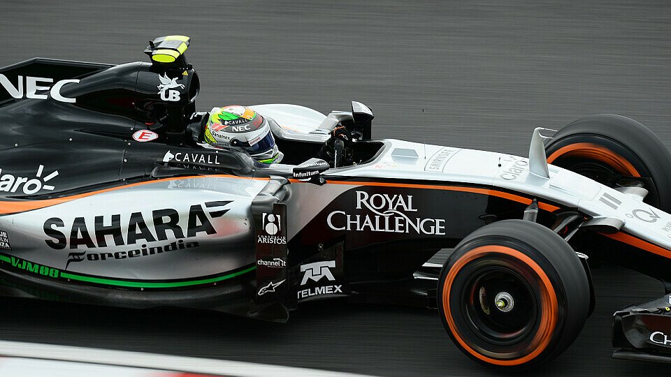 Schwieriges Rennen in Suzuka für Sergio Perez, Foto: Sutton
