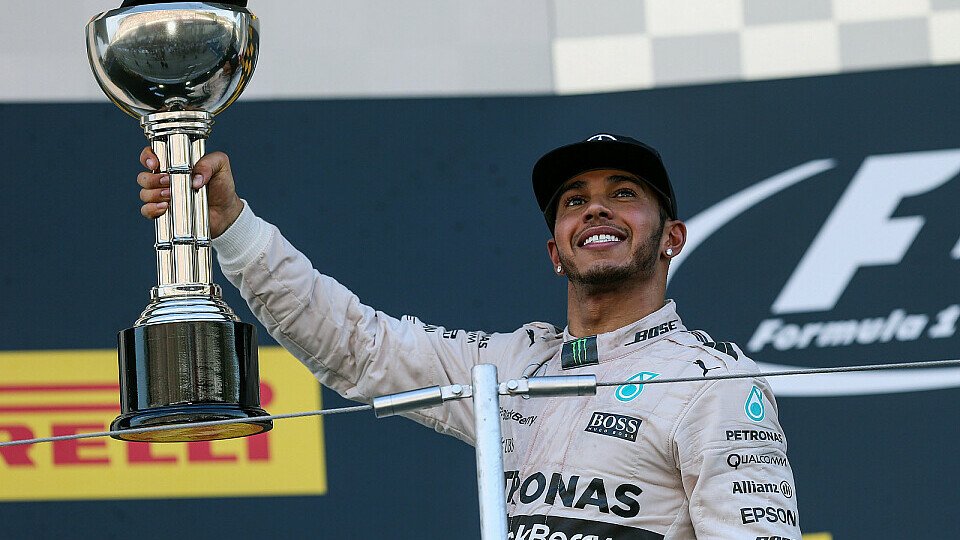 Lewis Hamilton gewinnt zum dritten Mal den Weltmeistertitel in der Formel 1, Foto: Sutton