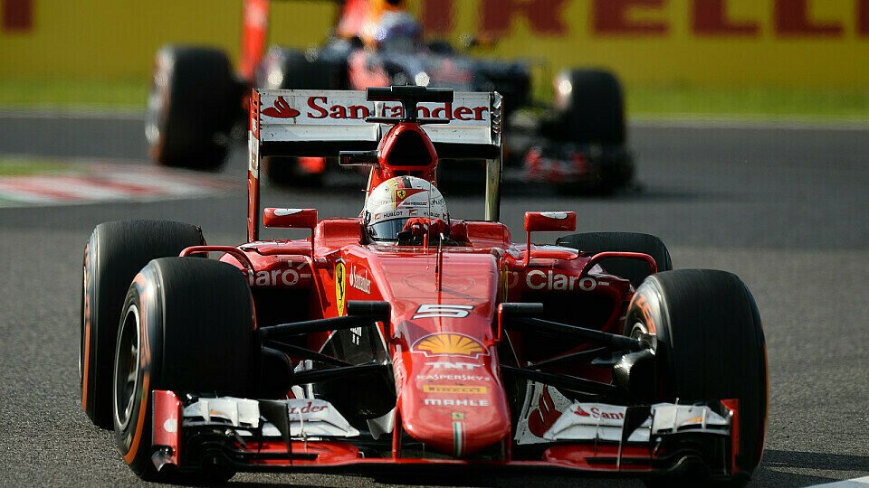 In Suzuka reichte es für Vettel nur für Rang drei, Foto: Sutton