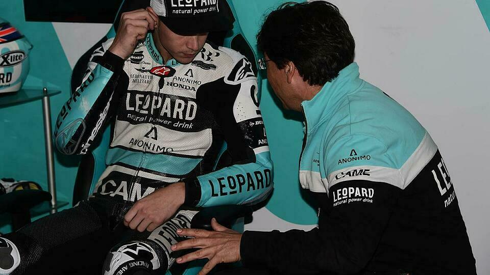 WM-Leader Danny Kent erwischte es am schlimmsten, Foto: Leopard Racing