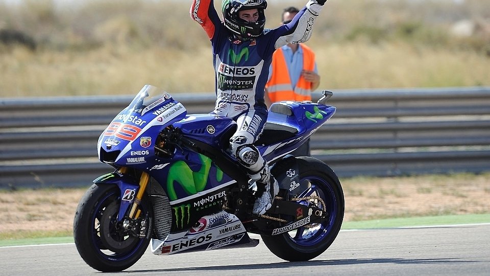 Jorge Lorenzo drückte dem Rennen seinen Stempel auf, Foto: Yamaha