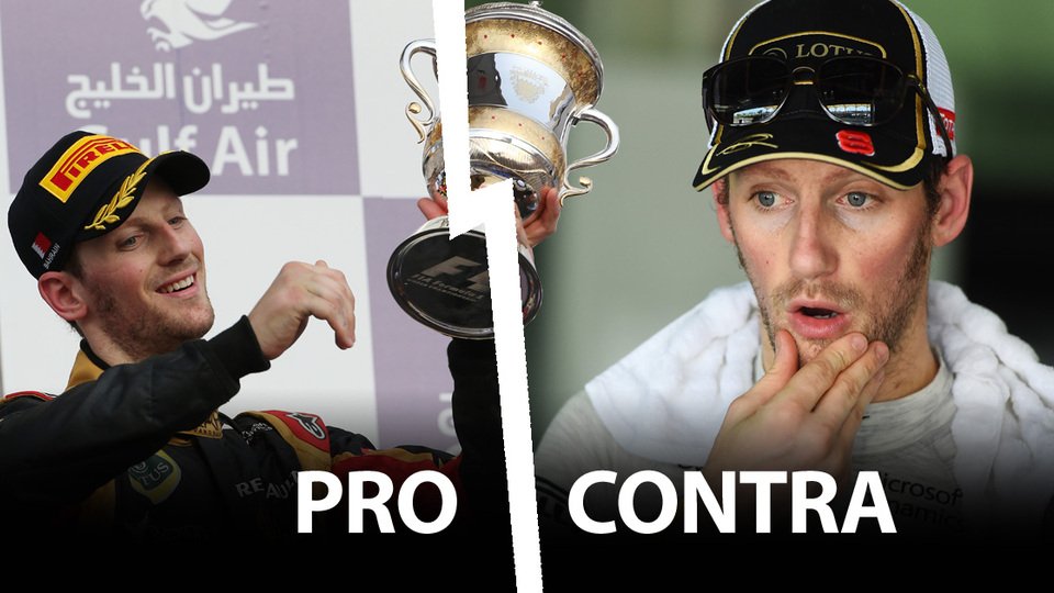 Hat Romain Grosjean die richtige Entscheidung getroffen?, Foto: Sutton
