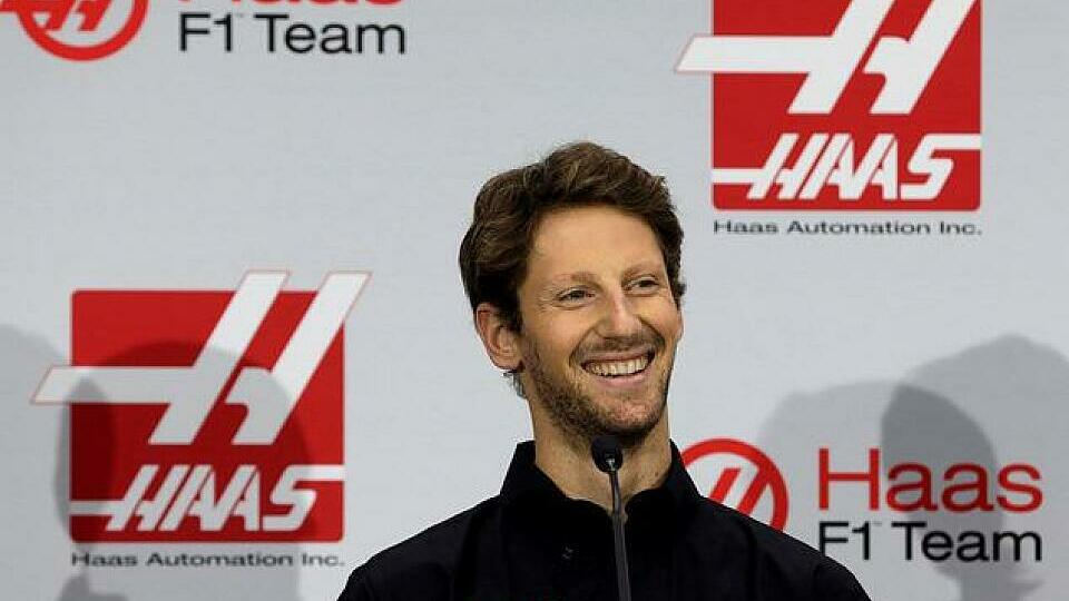 Romain Grosjean startet 2016 für das Team von Gene Haas, Foto: Haas