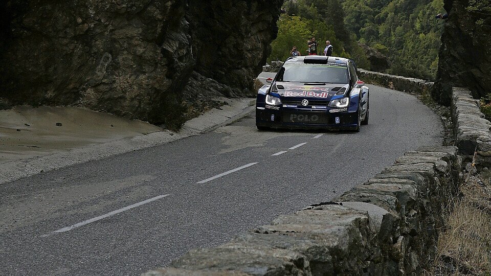 Jari-Matti Latvala übernahm die Spitzenposition auf Korsika, Foto: Volkswagen Motorsport