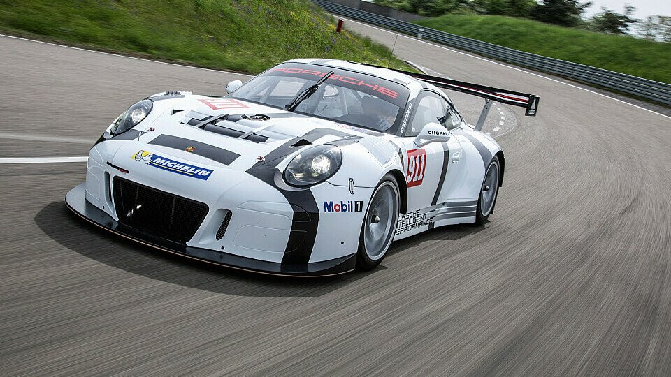Der neue 911er soll beim nächsten VLN-Lauf getestet werden, Foto: Porsche AG