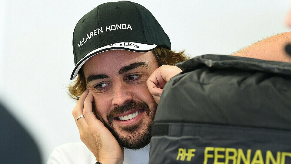 Alonso träumt schelmisch von einem weiteren Titel, Foto: Sutton