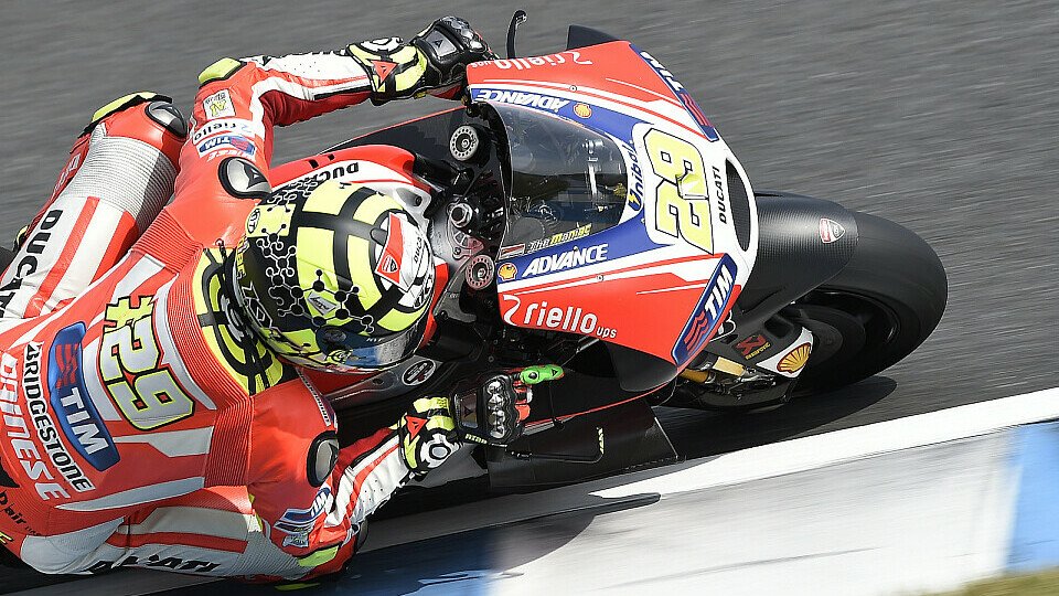 Im Ducati-internen Duell hatte Andrea Iannone am Freitag die Nase vorn., Foto: Ducati