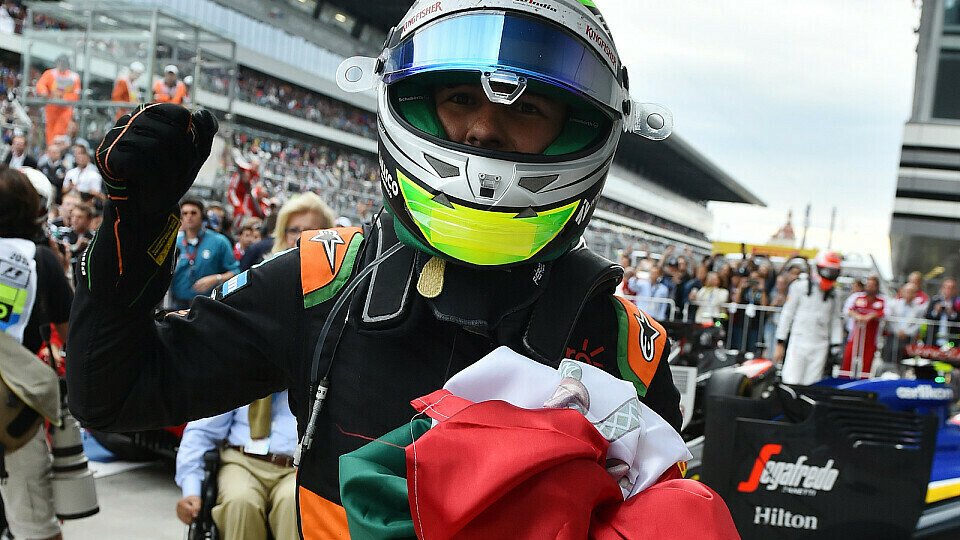 Sergio Perez war der Überraschungsmann des Rennens, Foto: Sutton