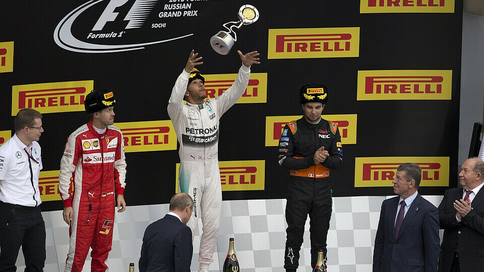 Für Lewis Hamilton ist die Titelverteidigung nur noch Formsache, Foto: Sutton