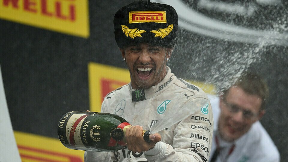 Hamilton feierte in Russland seinen 42. F1-Sieg, Foto: Sutton