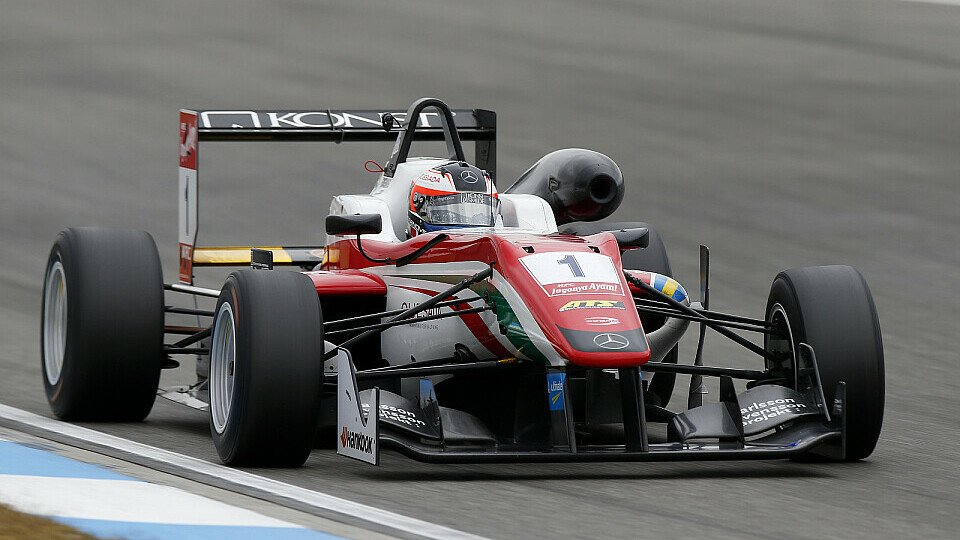 Gewohntes Bild: Felix Rosenqvist steht in Hockenheim auf der Pole, Foto: FIA F3