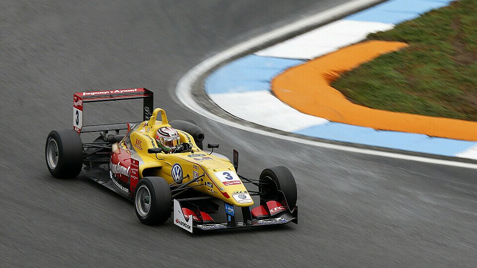 Antonio Giovinazzi steht im zweiten Rennen in Hockenheim auf der Pole, Foto: FIA F3 Antonio Giovinazzi steht im zweiten Rennen in Hockenheim auf der Pole, Foto: FIA F3