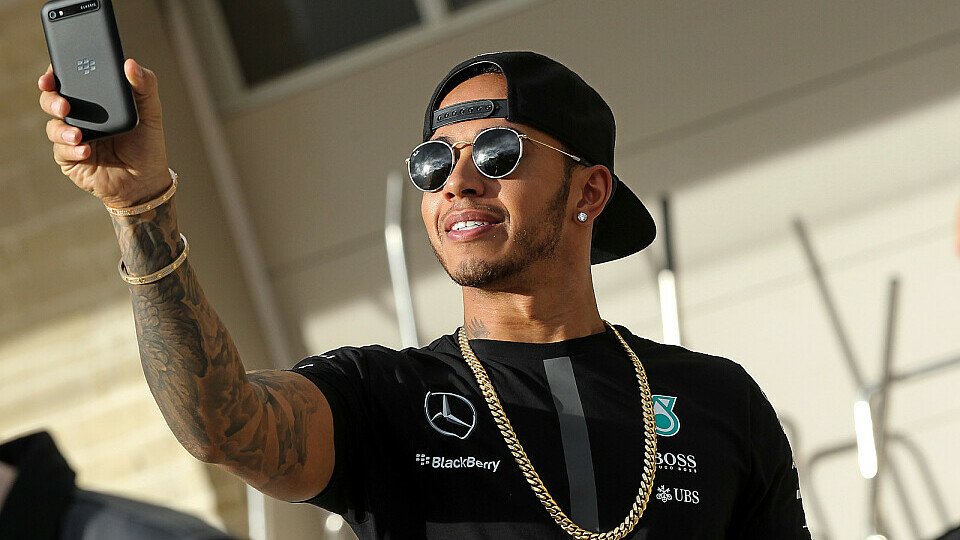 Nicht nur Lewis Hamilton drehte 2015 wieder den einen oder anderen Knaller-Clip, Foto: Sutton