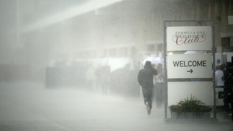 Der Formel 1 wurde auch während der Regenpause in Austin nicht langweilig, Foto: Sutton