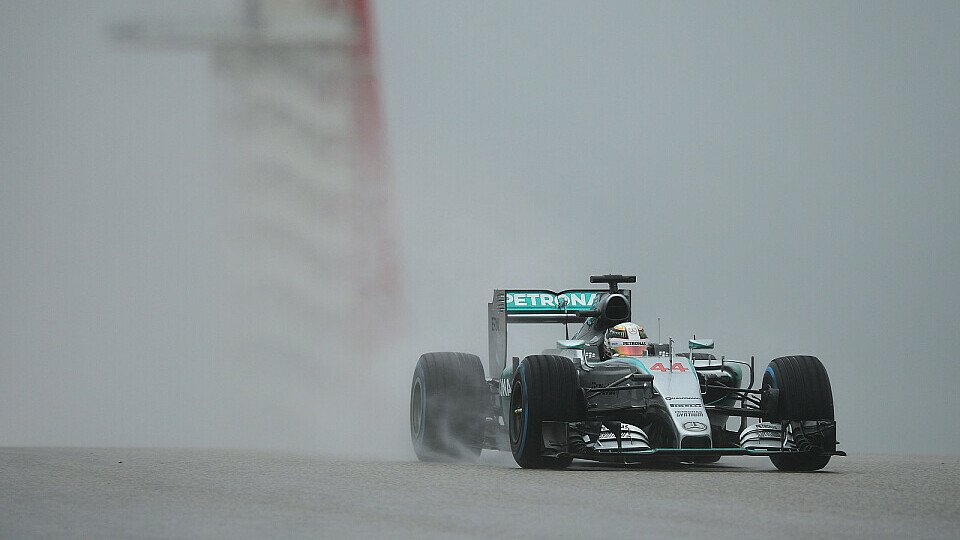 Lewis Hamilton steht auf der provisorischen Pole, Foto: Sutton