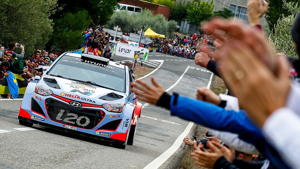 Thierry Neuville hofft auf Rang sechs in Spanien, Foto: Hyundai
