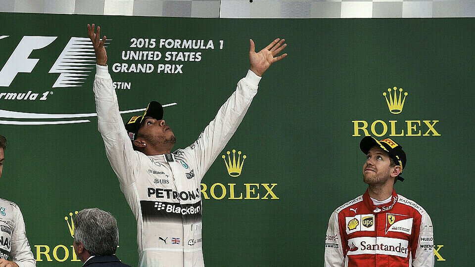 Geschafft: Lewis Hamilton sichert sich zum 3. Mal die Weltmeisterschaft, Foto: Sutton