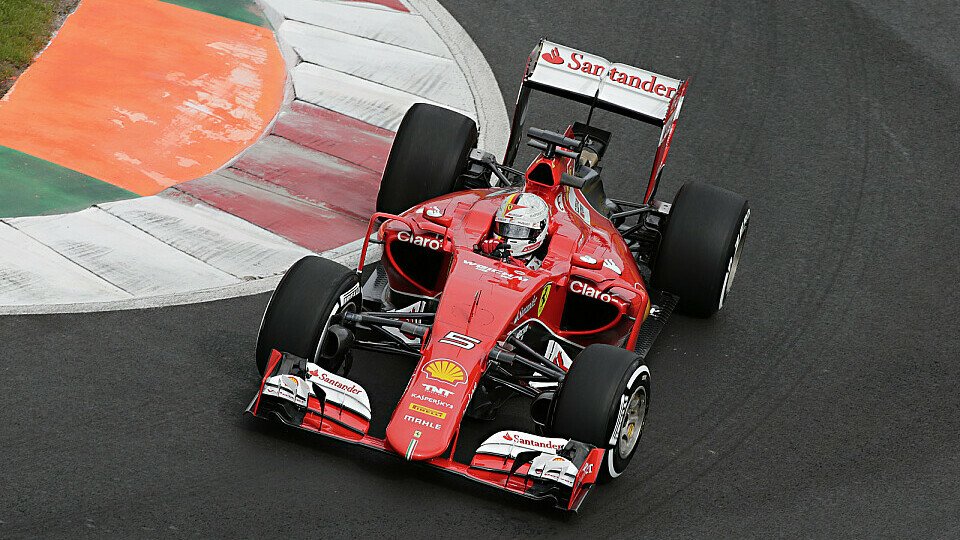Sebastian Vettel startet den Mexiko GP von Platz drei, Foto: Sutton