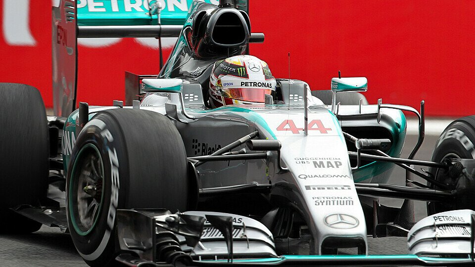 Lewis Hamilton wird in Mexiko Zweiter, Foto: Sutton