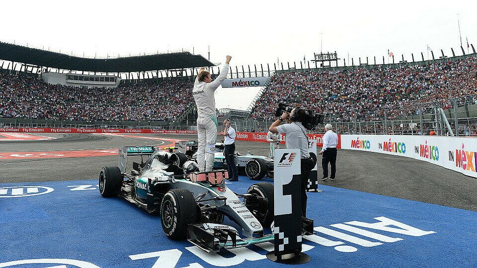 Rosberg gewinnt in Mexiko, Foto: Sutton