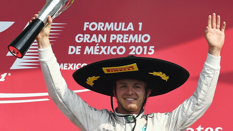 In Mexiko war Rosberg der strahlende Sieger, Foto: Sutton