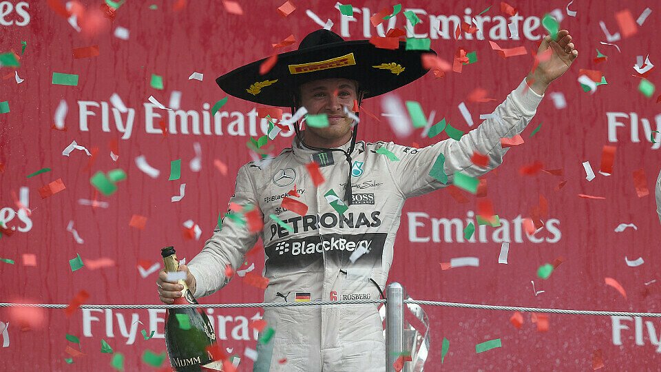 In Mexiko konnte Rosberg nach der vierten Pole in Folge endlich wieder siegen, Foto: Sutton