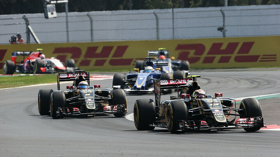 Grosjeans vorletztes Rennen für Lotus, Foto: Sutton