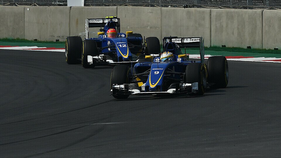 Marcus Ericsson und Felipe Nasr verpassten die Punkte in Abu Dhabi, Foto: Sutton