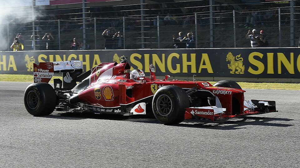 Sebastian Vettel beim Ferrari-Weltfinale 2015 in Mugello, Foto: Ferrari