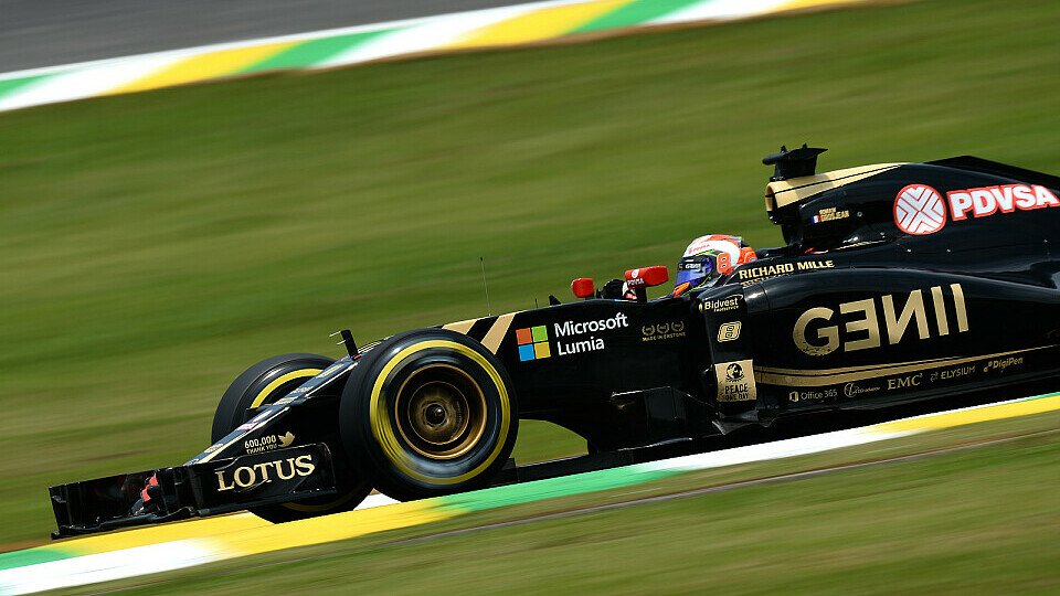 Romain Grosjean holte zwei Punkte für Lotus, Foto: Sutton