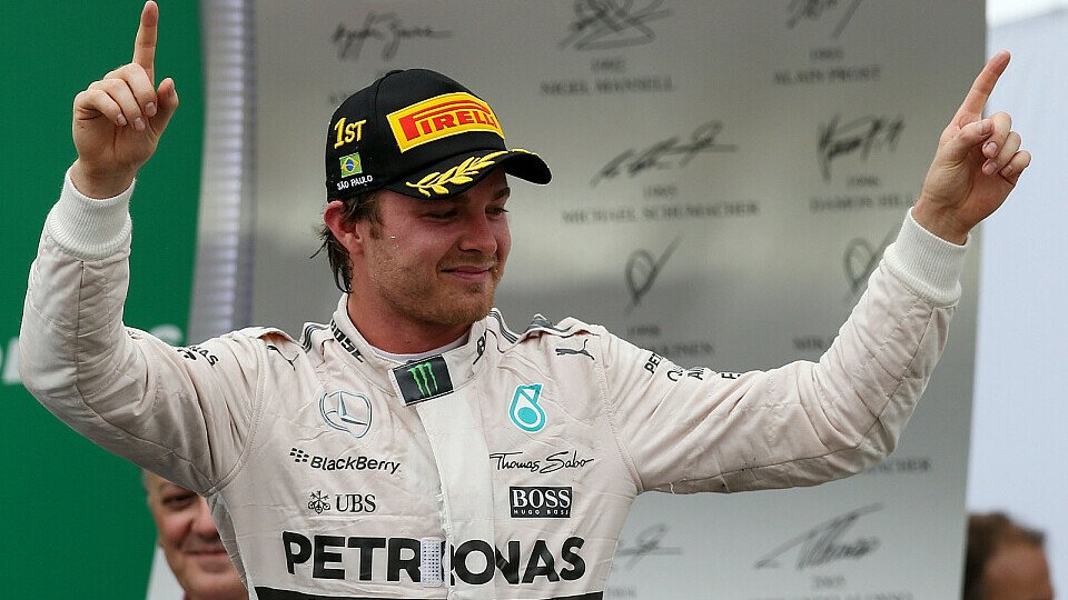 Rosberg fuhr in Brasilien seinen 13. Formel-1-Sieg ein, Foto: Sutton