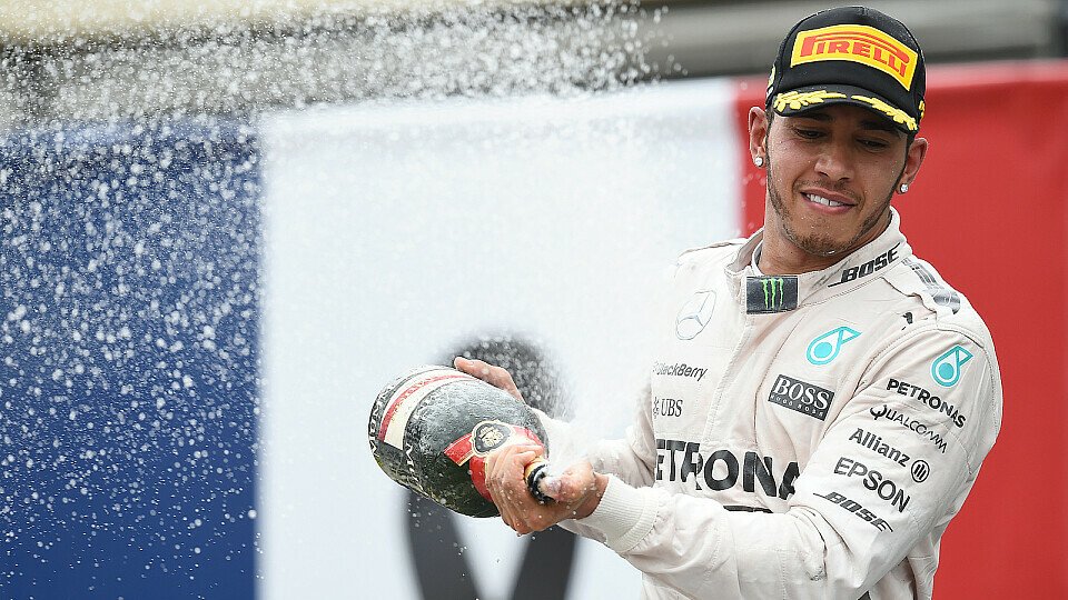 Im Rennen reichte es nur für Platz zwei, aber den schnellsten Boxenstopp schaffte Lewis Hamilton, Foto: Sutton