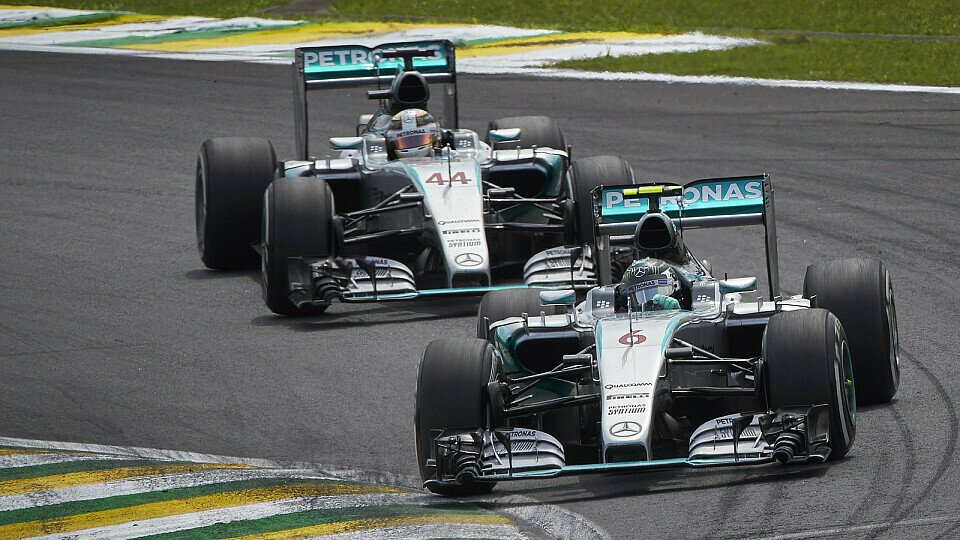 Lewis Hamilton durfte in Brasilien keine alternative Strategie wählen, Foto: Mercedes-Benz