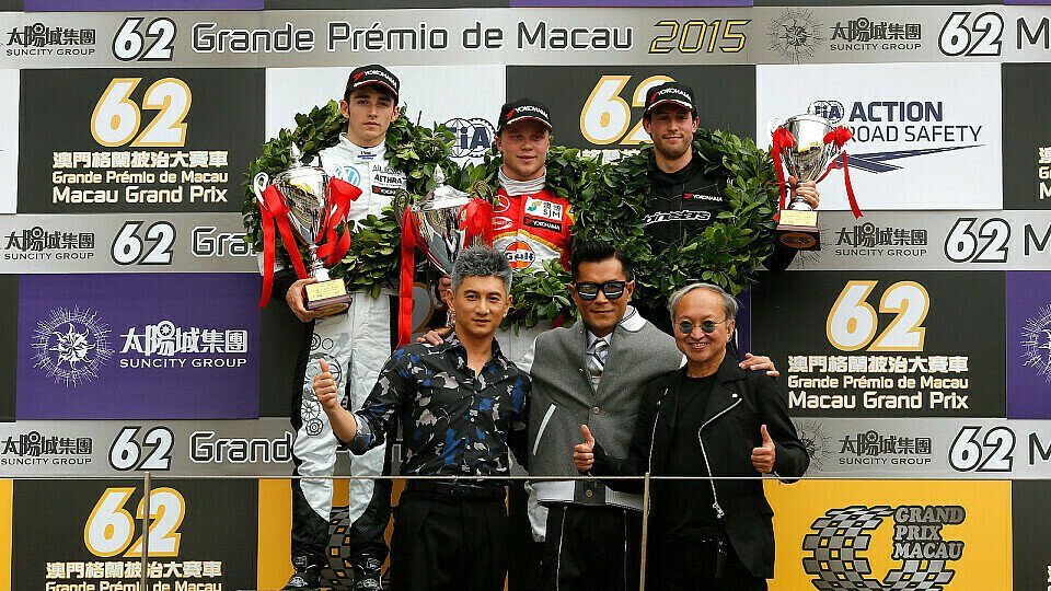 Felix Rosenqvist holte nach 2014 erneut den Sieg in Macau, Foto: Volkswagen Motorsport