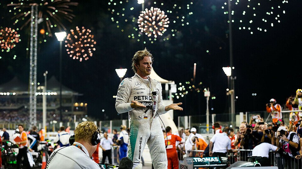 Nico Rosberg hatte allen Grund zu feiern, Foto: Sutton