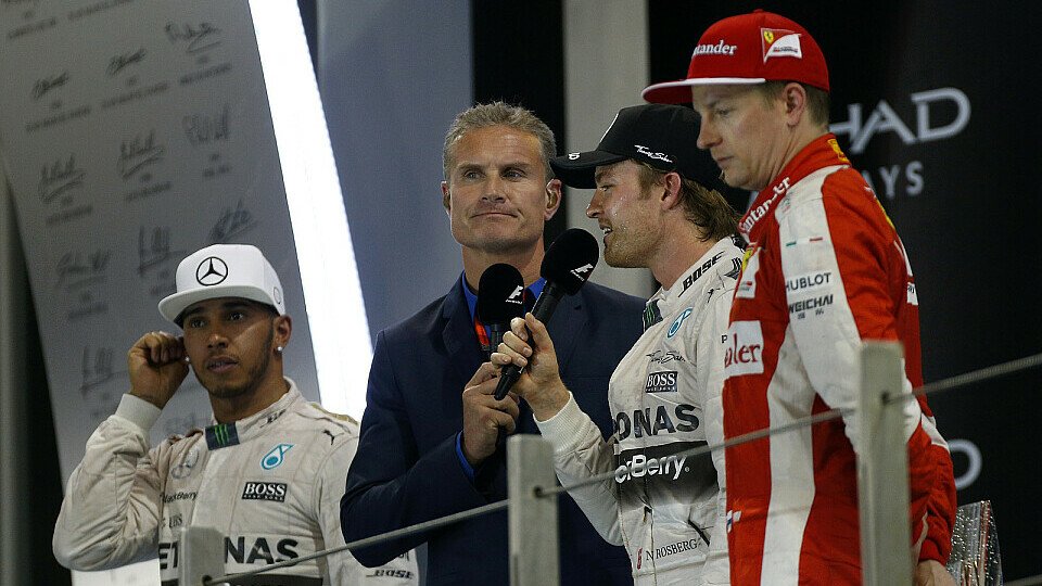 Früher stand er selbst auf dem Podium, heute befragt David Coulthard die Fahrer fürs TV. Gegenüber der Laureus-Stiftung hat er sich selbst zum Interview gestellt., Foto: Sutton